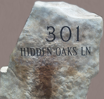 Sandblasted plaque — Kempner Monuments